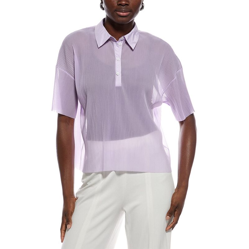 Marc Cain Womens Polo Shirt, Purple
